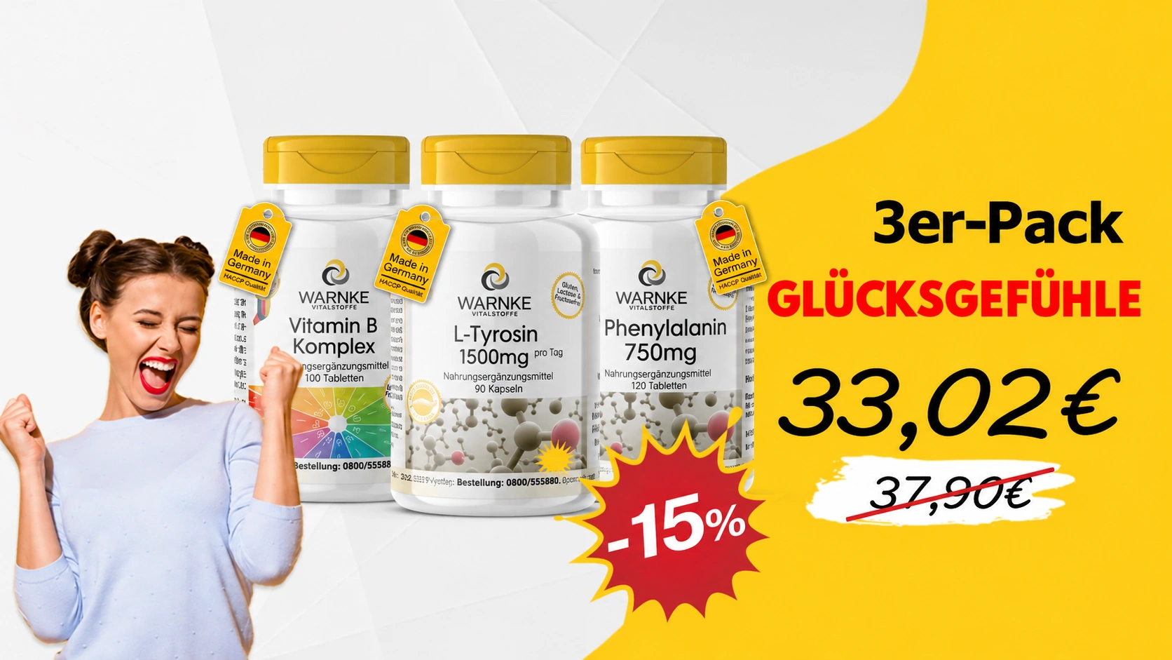 SET SENSAZIONE DI FELICITÀ | Set da 3