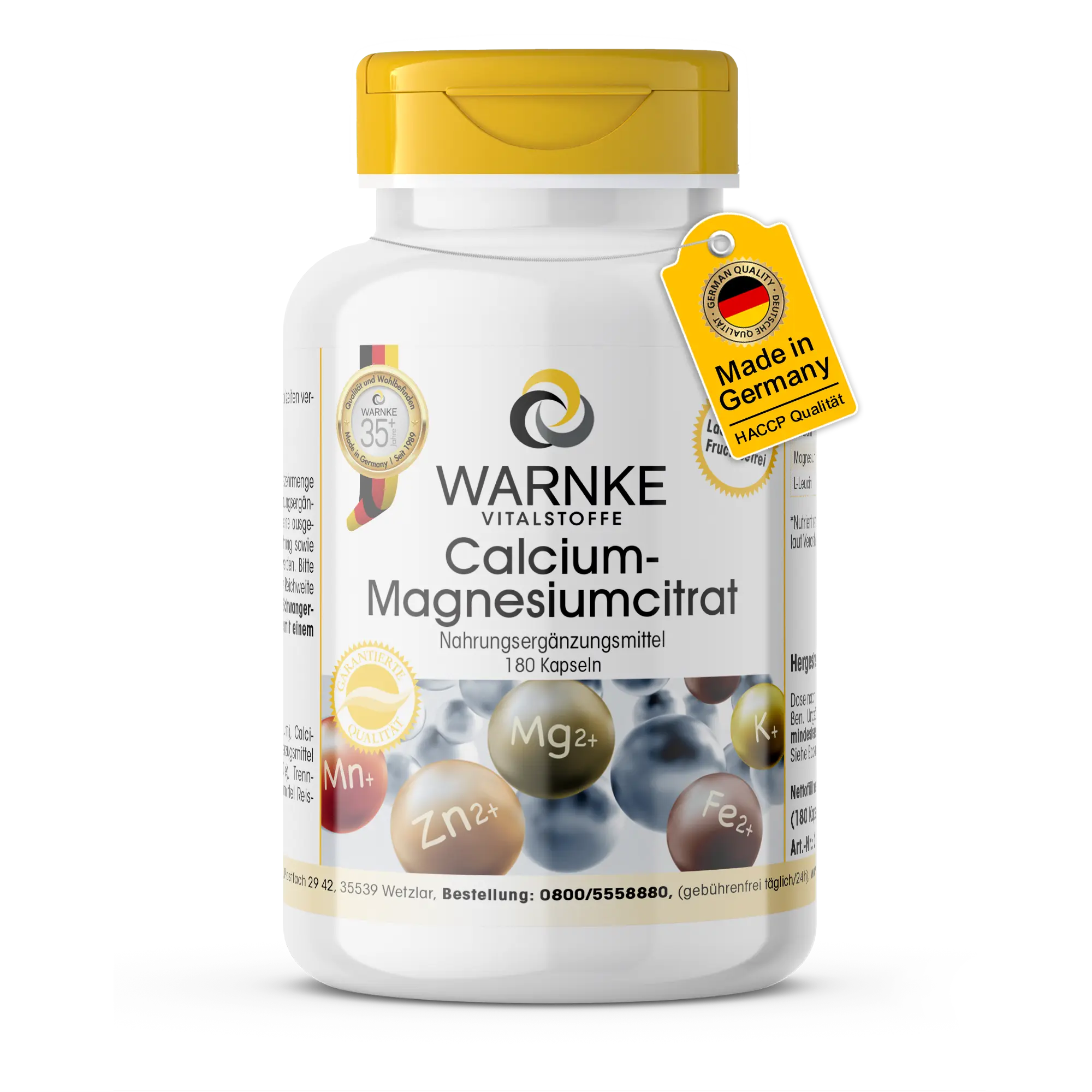 Citrato di calcio e magnesio